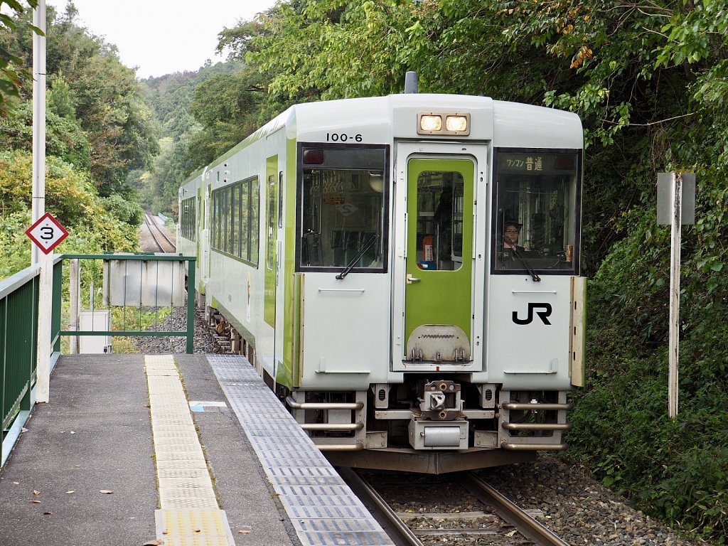 Zug zurück nach Ichinoseki